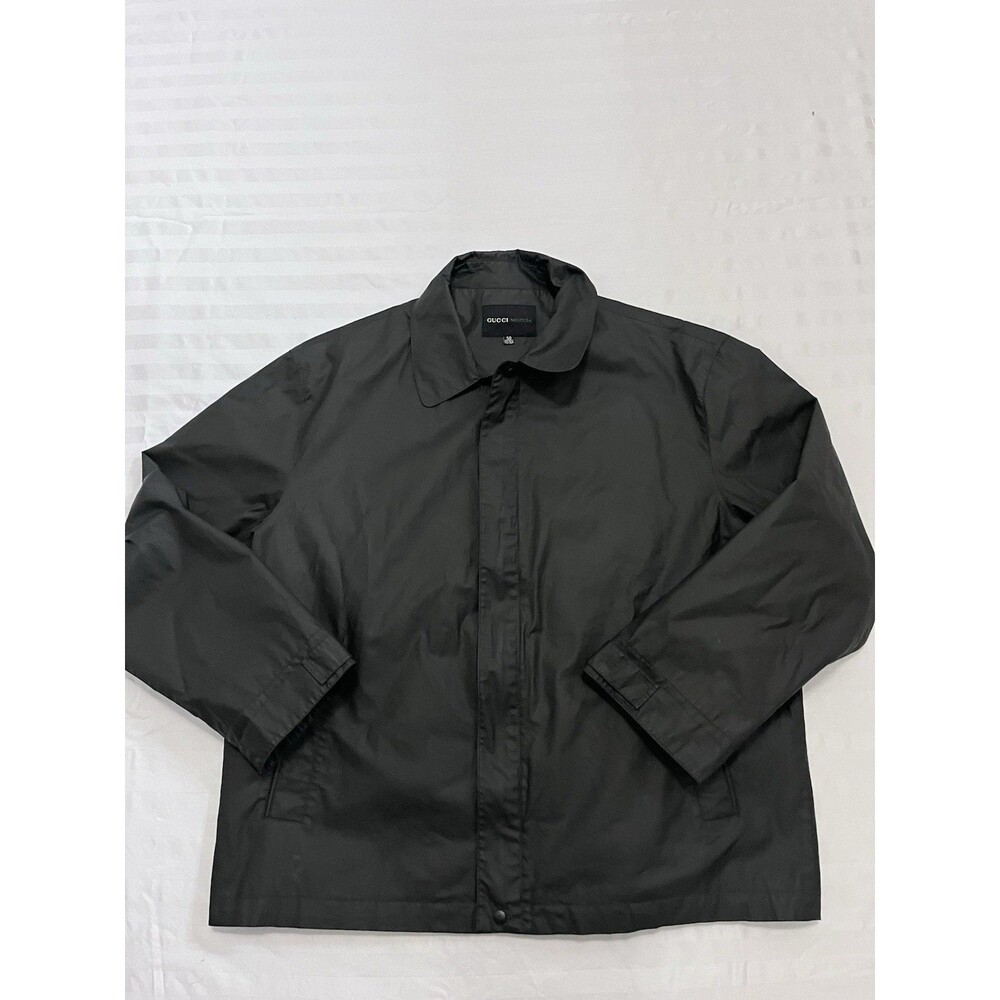 Gucci Black Spring Performance Jacket - Size 50 (Large) - Model 05285/060